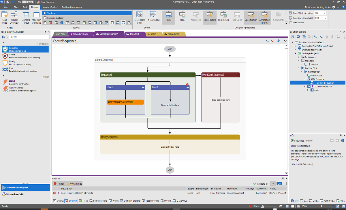 Player Sequence Designer