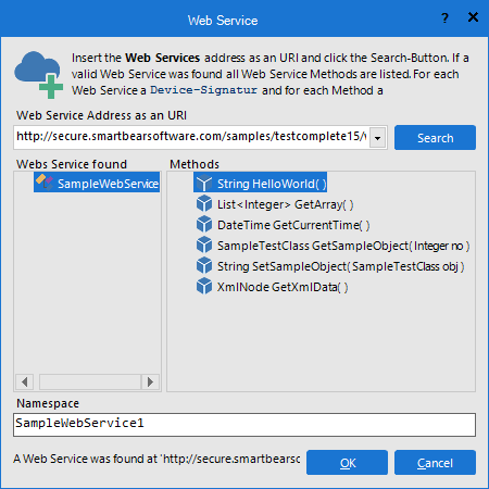 OTX Mapping Editor for Web Service