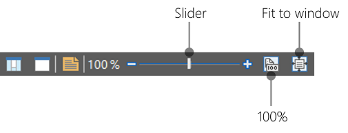 Zooming within the workflow designer