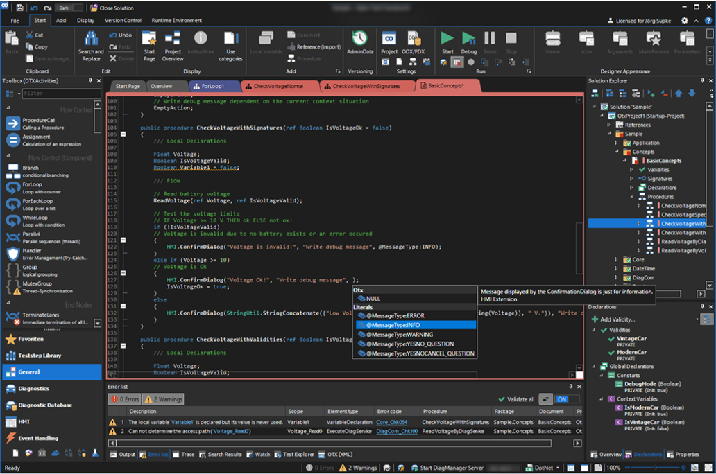 OTX Code Editor