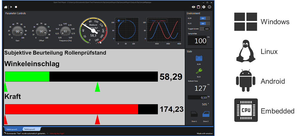 Execution on Arbitrary Target Systems